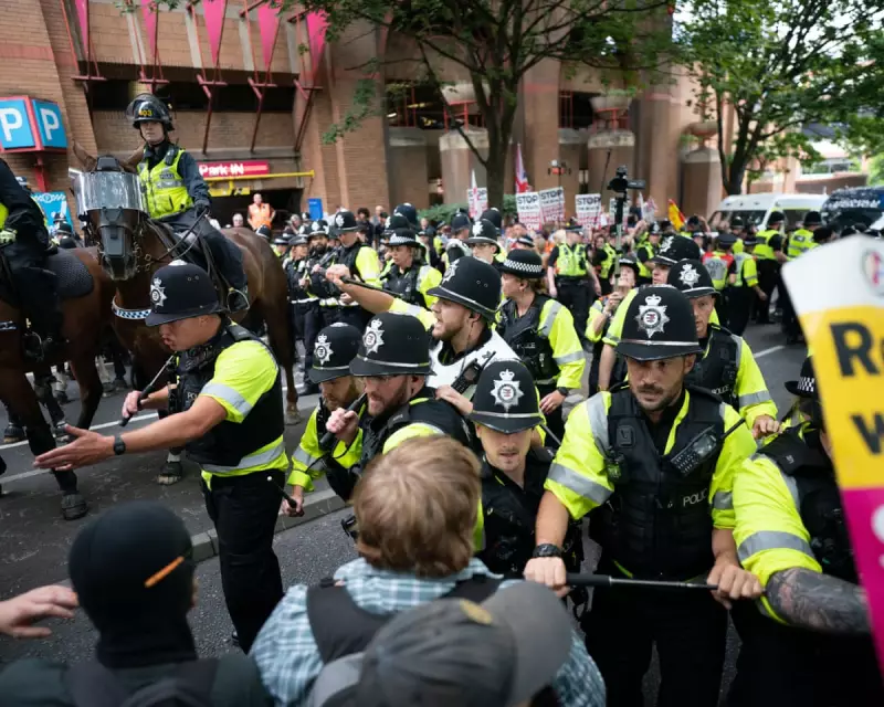 UK Asylum Hotel Protests Erupt in Violence: Police Clash with Demonstrators Nationwide