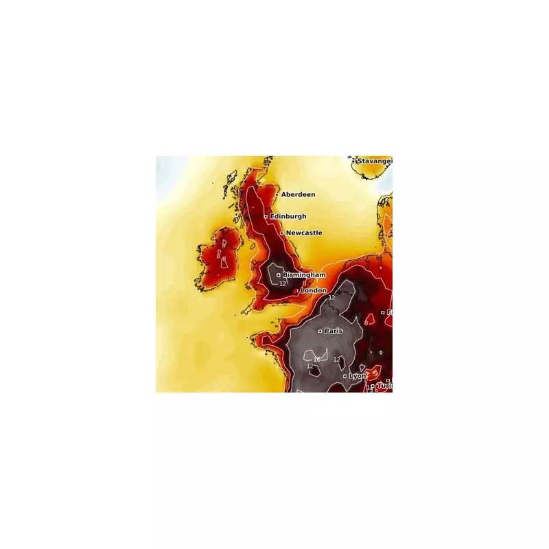 UK Heatwave Alert: Weather Maps Reveal Exact Dates When Scorching 30°C Temperatures Will Hit