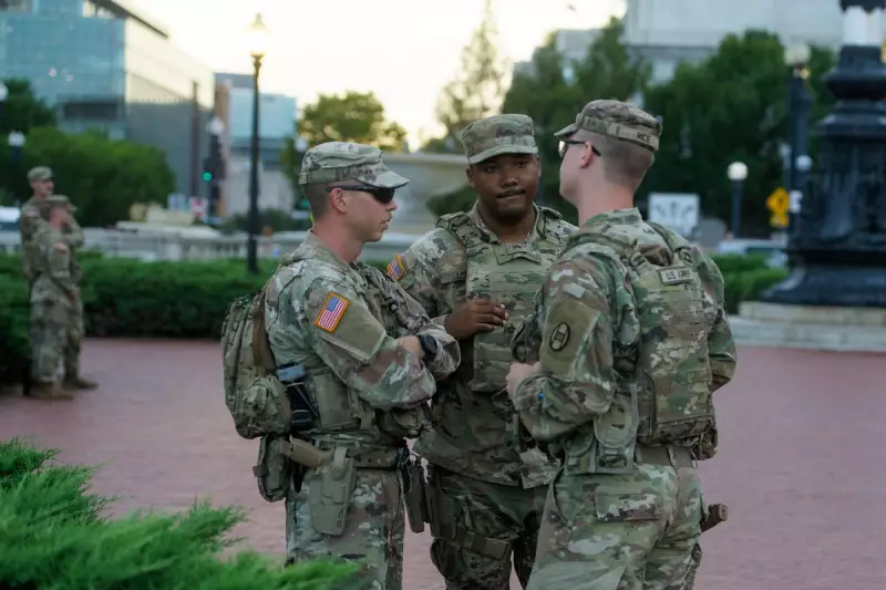 US National Guard Troops Ordered to Remove Firearms from Capitol Barracks Amid Heightened Security Alert