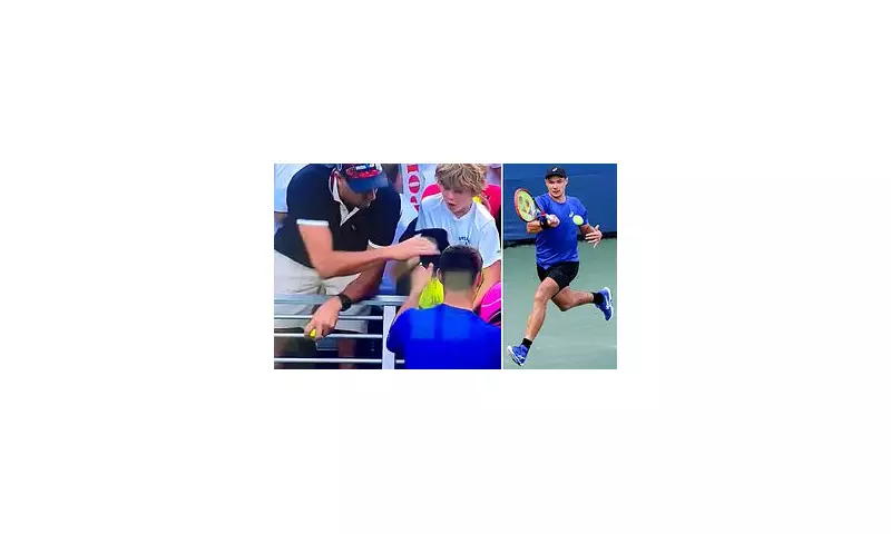 US Open Fan Fury: Grown Man Snatches Boy's Hat in Shocking Act of Greed at Arthur Ashe Stadium