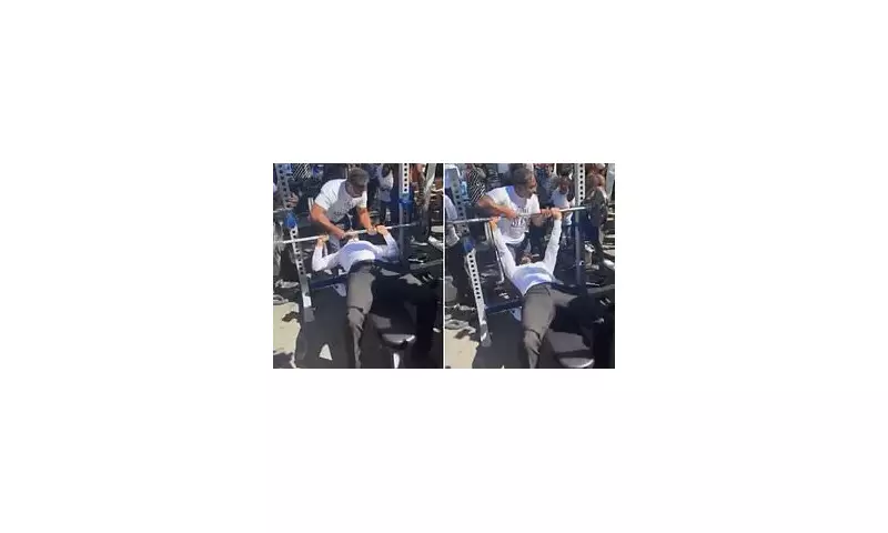 Woke NYC Mayoral Hopeful Zohran Mamdani's Bench Press Fail Goes Viral | Daily Mail Online