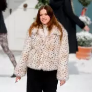 Aimee Lou Wood Stuns in Chic Winter Outfit on London Set – See the Photos!