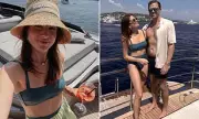 Binky Felstead Flaunts Toned Abs in Stunning Bikini During Luxe Getaway with Partner Max Darnton