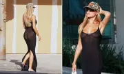 Brooks Nader Dares to Bare in Sheer NYC Dress: A Bold Fashion Statement Without a Bra or Underwear | Daily Mail