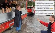 Chip Shop Surprise: Man Proposes Outside SpudBros Van in Heartfelt Gesture