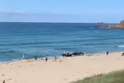 Cornwall's Shocking Beach Drug Bust: Gang's Brazen Daylight Deal Caught on Camera