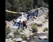 Daring Rescue: California Man Saved After Being Trapped Behind Waterfall