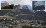 Dramatic Blaze Engulfs Edinburgh's Arthur's Seat: Firefighters Battle Iconic Landmark Fire