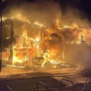 Dramatic Fire Erupts in Clacton: Residents Evacuated as Firefighters Battle Blaze