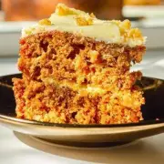 Easy & Irresistible Carrot Cake Recipe with Only 4 Ingredients!