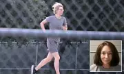 Elizabeth Holmes Spotted Running with Ghislaine Maxwell in Shocking New Prison Photos