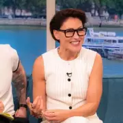 Emma Willis Stuns in Pinstripe Co-Ord: A Masterclass in Effortless Style
