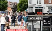 Famous UK Tourist Town in Crisis: Locals Decry High Street Decline as Shops Stand Empty for 15 Years