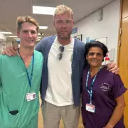Freddie Flintoff's Emotional Reunion with Hero Medics Who Saved His Life After Horror Crash