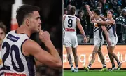 Fremantle's Patrick Voss Sparks Outrage with Cheeky Celebration in AFL Thriller Against Port Adelaide