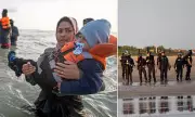 French Police Watch as Migrants with Small Children Set Sail for Britain Amid Labour's No-Sign Policy