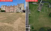 Ghostly Secrets Unearthed: Heatwave Reveals Hidden Historic Buildings Across UK
