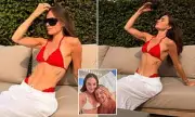 Holly Ramsay Flaunts Incredible Bikini Body in Sizzling Red Two-Piece During Post-Wedding Getaway