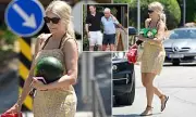 Holly Willoughby Spotted Smiling During Wholesome Shopping Trip in Portugal as Ex-BFF Phillip Schofield Enjoys Boozy Afternoon with Male Pal