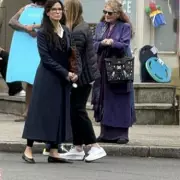 Hollywood Legend Arnold Schwarzenegger Spotted Filming Mystery Project in UK Village | Exclusive