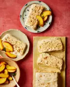 Honey & Almond Semifreddo with Nectarines: A Summery Delight by Helen Goh