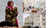 Hove's Hidden Gem: Angela's Nudist Beach, Chippy & Spa Summer Bliss Revealed | Daily Mail
