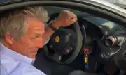 Hugh Grant Delights Fans by Letting Stranger Start His £925K Ferrari in Mayfair