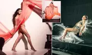 Irina Shayk Stuns in Modest Yet Glamorous Pirelli Calendar Shoot