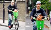 Iris Law's Eco Commute Chaos: Model's Lime Bike Puncture in Central London Traffic