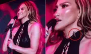 Jennifer Lopez's Uninvited Guest: Grasshopper Crawls on Her Neck During Performance