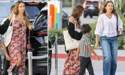 Jessica Alba Spotted Looking Downcast in LA After Ex-Husband Cash Warren Seen With New Model, 26 | Daily Mail