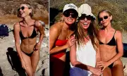 Julianne Hough Stuns in Black Bikini During Idyllic Malibu Beach Getaway | Daily Mail