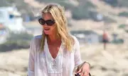 Kate Moss and Daughter Lila Flaunt Luxury Beach Style with £35K Birkin Bag