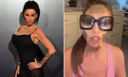 Katie Price Mocks BGT's Francine Lewis in Bizarre Cash-Counting Video After Surgery | Daily Mail