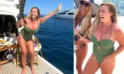 Kendra Wilkinson Stuns in Plunging Swimsuit While Opening Up About Her Love Life