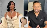 Kim Kardashian's SKIMS Face Shapewear Slammed by Cosmetic Doctor as 'Rubbish' – Here's Why