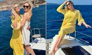 Lady Amelia Spencer Shares Glimpses of Her Stunning Santorini Holiday as Twin Eliza Celebrates Engagement