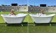 Livvy Dunne Stuns in Naked Bathtub Photoshoot Inside Iconic Rose Bowl