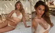 Love Island Star Arabella Chi Stuns in Bikini During Palma Getaway with Baby Daughter