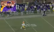 LSU Coach Brian Kelly Takes Dramatic Sideline Tumble After Crashing Into Referee | College Football Shocker