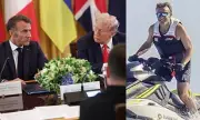 Macron's Trump-Style Tan Sparks Buzz at White House Summit