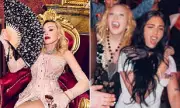 Madonna's Daughter Lourdes Leon Suffers Nip-Slip Wardrobe Malfunction at Star-Studded Birthday Bash | Daily Mail