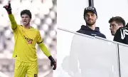 Man United Target Senne Lemmens Spotted in Antwerp Stands Amid £17m Transfer Rumours | Daily Mail