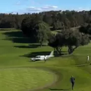 Miraculous Escape: Small Plane Crash-Lands on Golf Course Near Homes