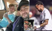 Neymar Jr's Son Davi Luiz Sends Heartbreaking Message After Father's Crushing Defeat