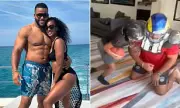 NFL Icon Aaron Donald Sparks Concern Among Fans with Intense Helmet-to-Helmet Clip Featuring His Son