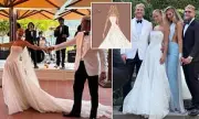 Nina Agdal Stuns in Two Wedding Dresses to Marry Logan Paul at Lavish Lake Como Ceremony