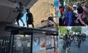 Notting Hill Carnival Spirit Defies Rain: Revellers Turn Bus Stop Into Impromptu Dance Floor | Daily Mail
