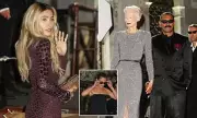 Paris Jackson Steals the Show in Stunning Purple Gown at Venice Film Festival's Tom Ford Dinner