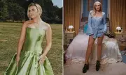 Perrie Edwards Stuns in Leggy Blazer Dress as She Drops Debut Solo Single 'Forget About Us' | Daily Mail